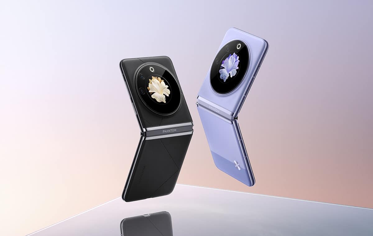 Tecno Phantom V Flip é o novo smartphone dobrável com tela circular e preço mais acessível