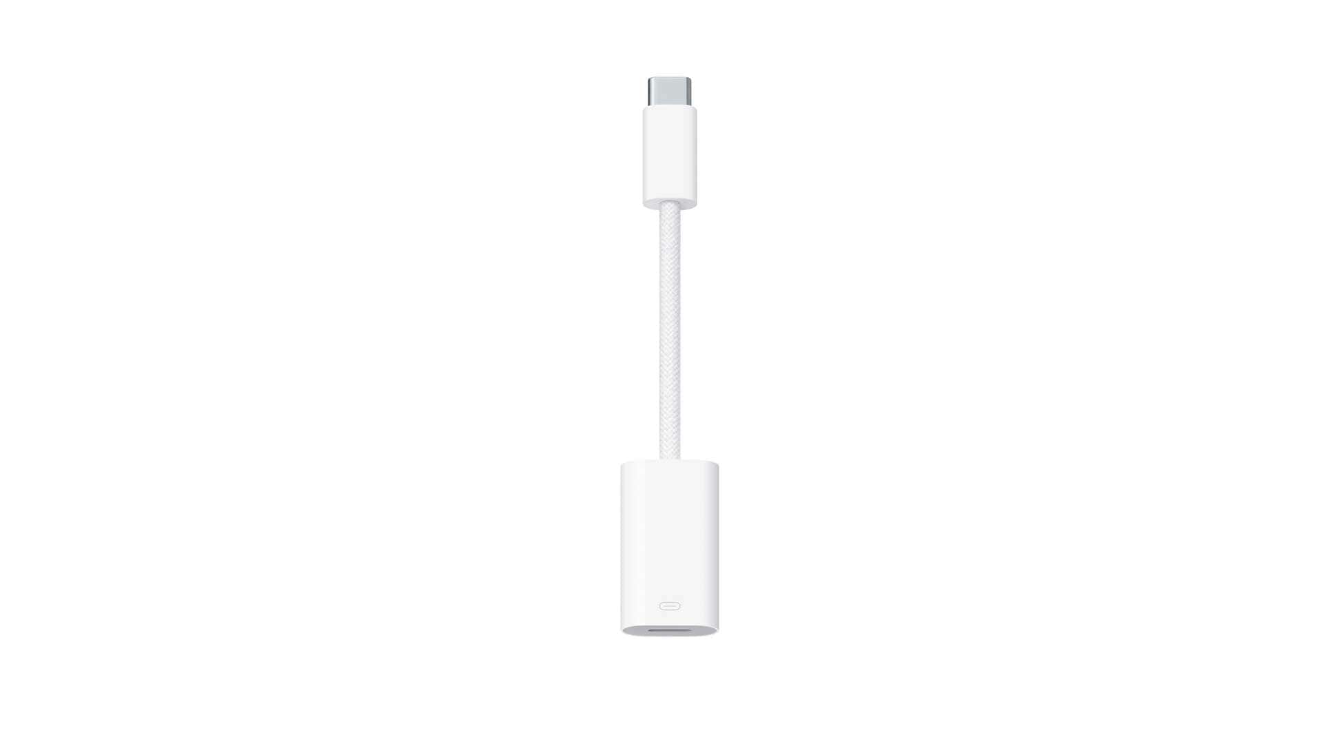 Adaptador USB-C para Lightning da Apple custa R$ 349