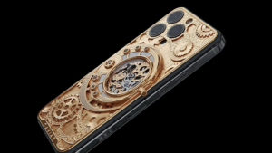 Essa versão do iPhone 15 Pro Max com carcaça em ouro 24k custa mais de R$ 500 mil