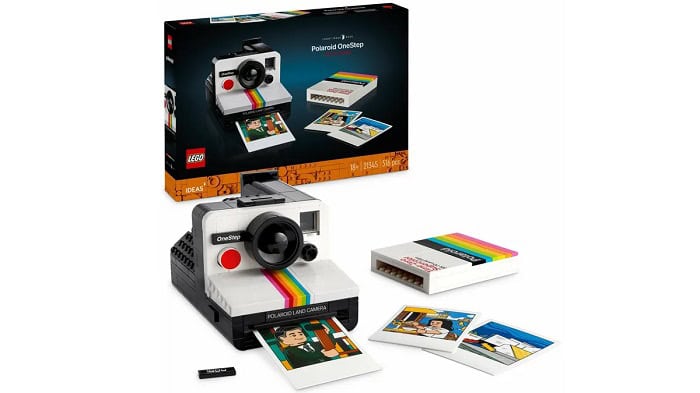 Lego lança versão montável da câmera Polaroid SX-70 2 Polaroid SX-70