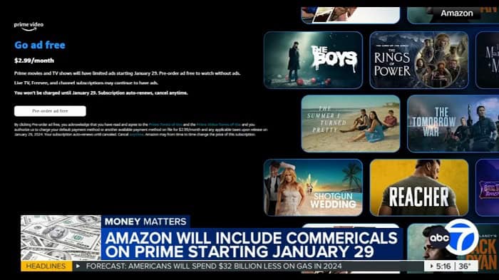 Amazon Prime Video começará a exibir anúncios em janeiro de 2024 2 Amazon Prime Video
