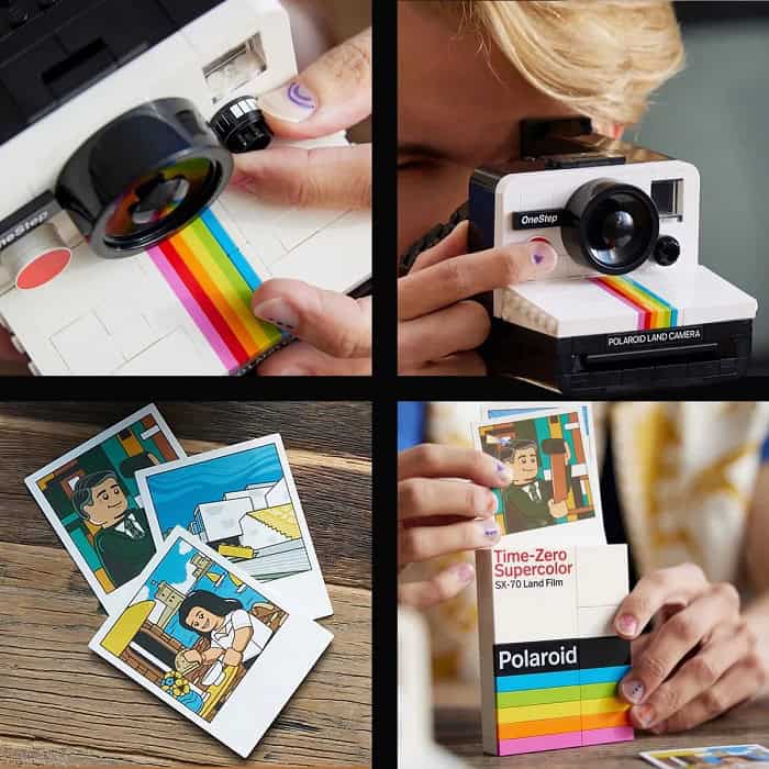 Lego lança versão montável da câmera Polaroid SX-70 3 Polaroid SX-70