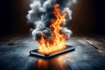 Redmi Note 9s pega fogo