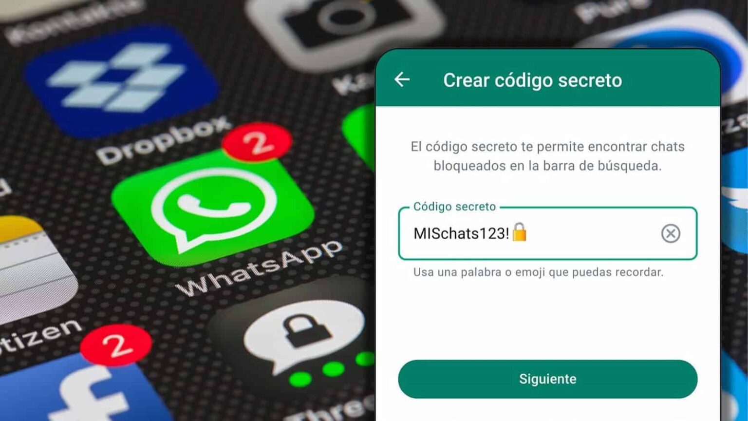 Código Secreto WhatsApp