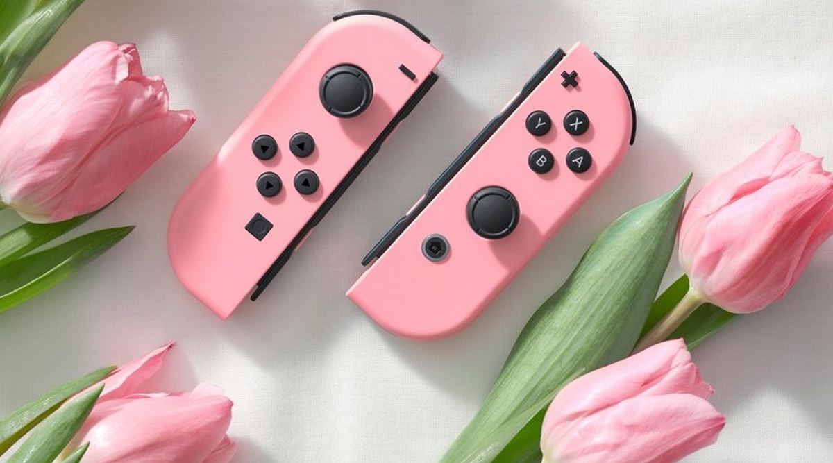 Nintendo celebra a Princesa Peach com novos Joy-Cons rosas