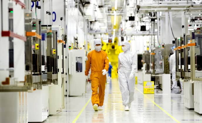 Samsung investe em fábrica de semicondutores sem mão de obra humana 1 Samsung