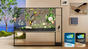 CES 2024: LG apresenta TV transparente de 77 polegadas e quase em fios