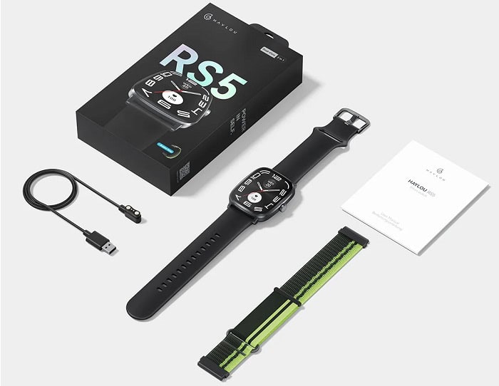 Haylou RS5: novo smartwatch acessível conta com tela grande e certificação IP68 3 Haylou RS5