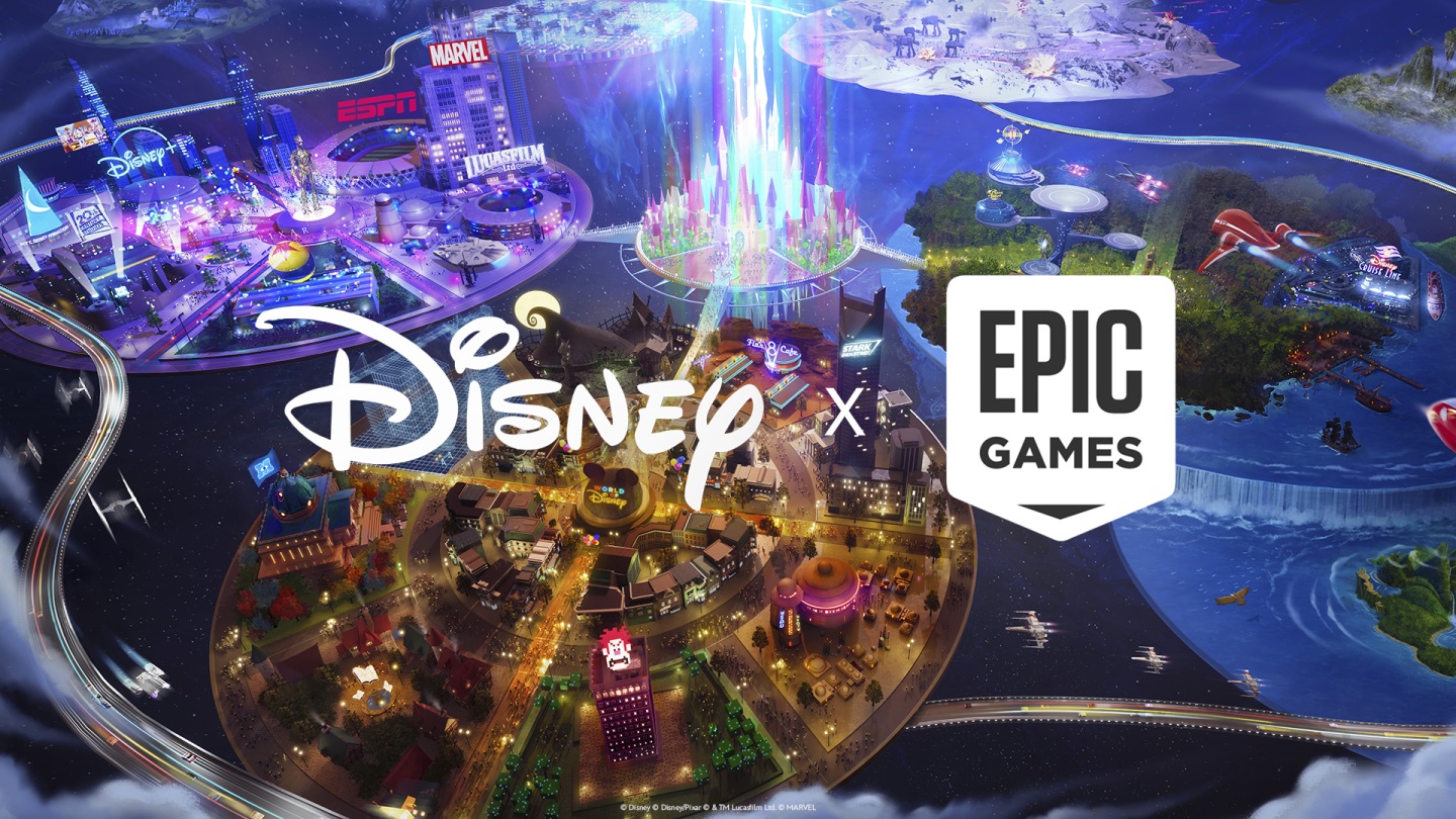 Metaverso não está morto! Disney e Epic se unem e prometem um universo expansivo ligado ao Fortnite