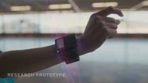 Meta planeja lançar pulseira com detecção de movimentos dos dedos para uso com óculos VR