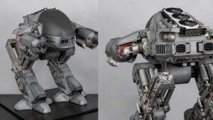 Esse casemod inspirado no robô ED-209 do filme Robocop tem uma RTX 4070 Ti