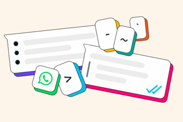 formatação de texto no WhatsApp