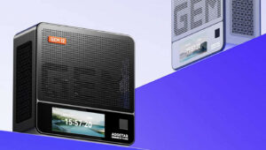 GEM12 Pro: Esse mini-PC tem tela integrada, scanner de impressões digitais e processador AMD Ryzen