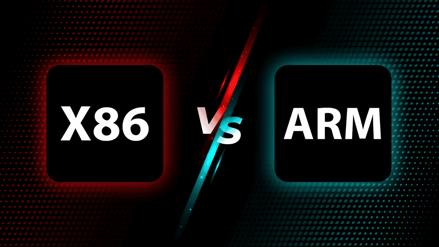 diferenças entre processadores x86 e ARM