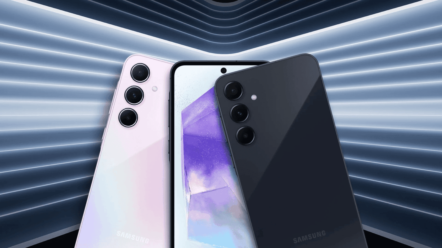 Galaxy A55 e Galaxy A35