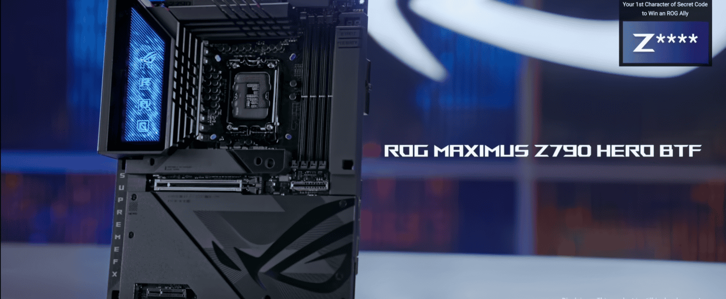 ASUS ROG Maximus Z790 HERO BTF