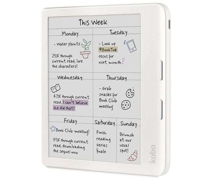 Kobo anuncia seus primeiros e-readers com tela colorida 1 Kobo Libra Colour