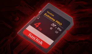 Western Digital anuncia primeiro cartão SD Sandisk com capacidade de 4 TB