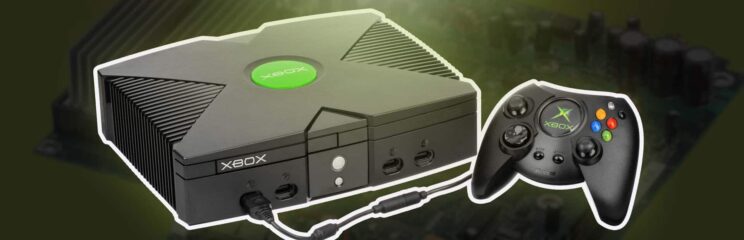 foto do primeiro xbox