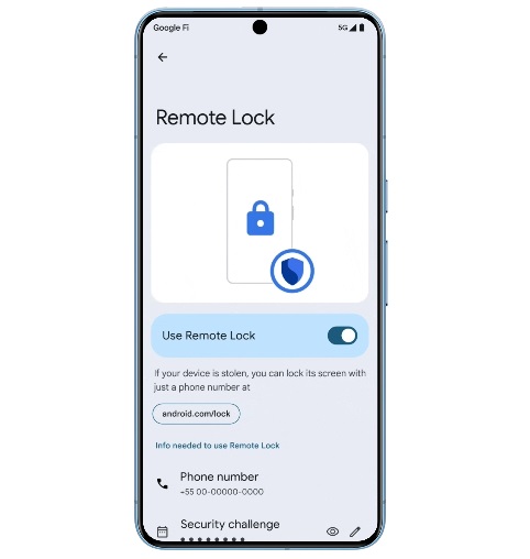 lock Android even without using Find My Device