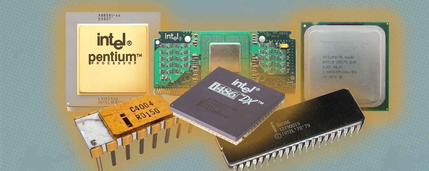 processadores lendários da Intel