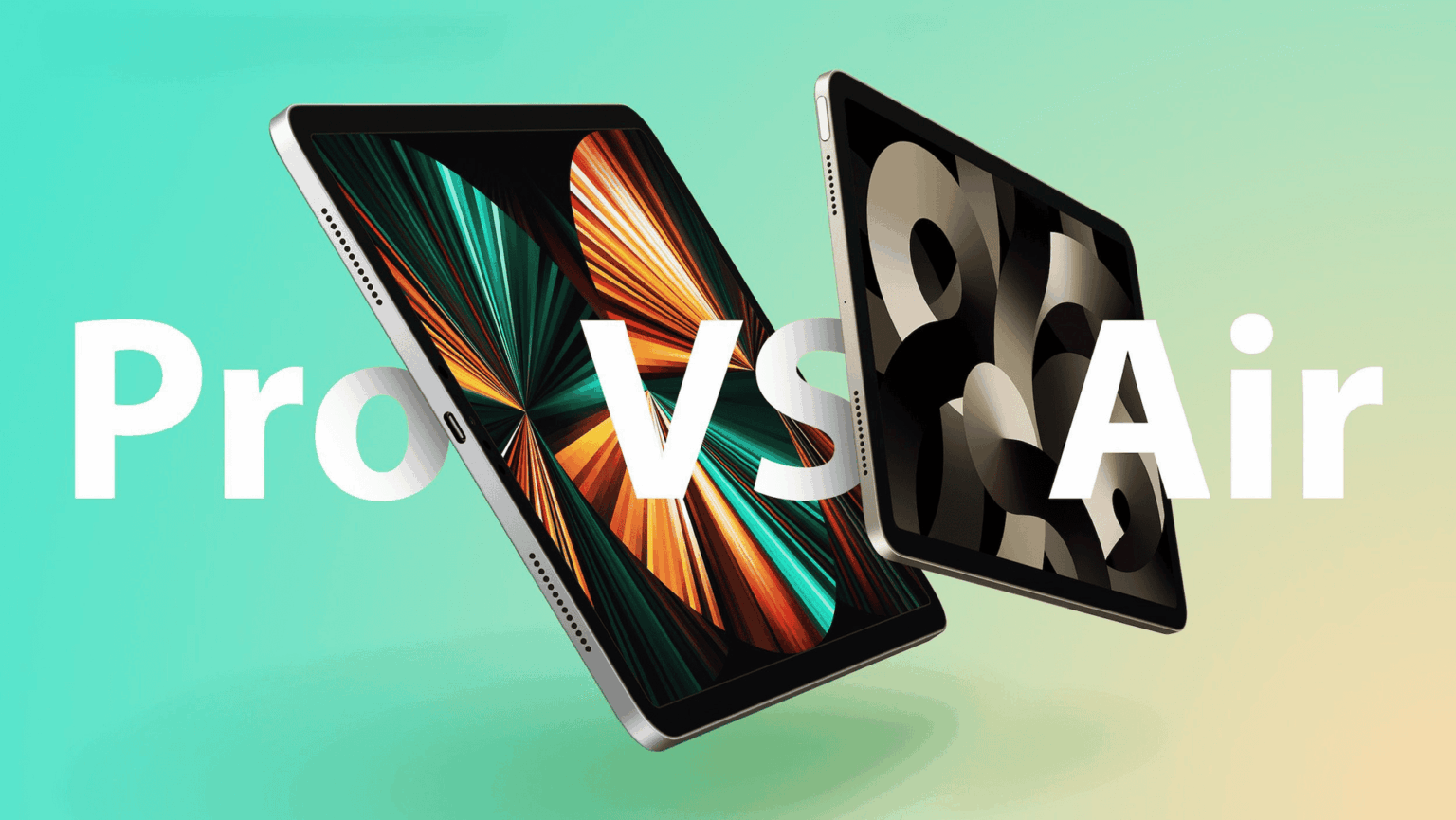 iPad Pro e iPad Air