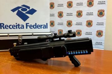 fuzil anti-drones