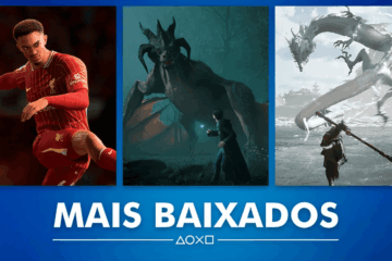 jogos mais baixados PlayStation Store