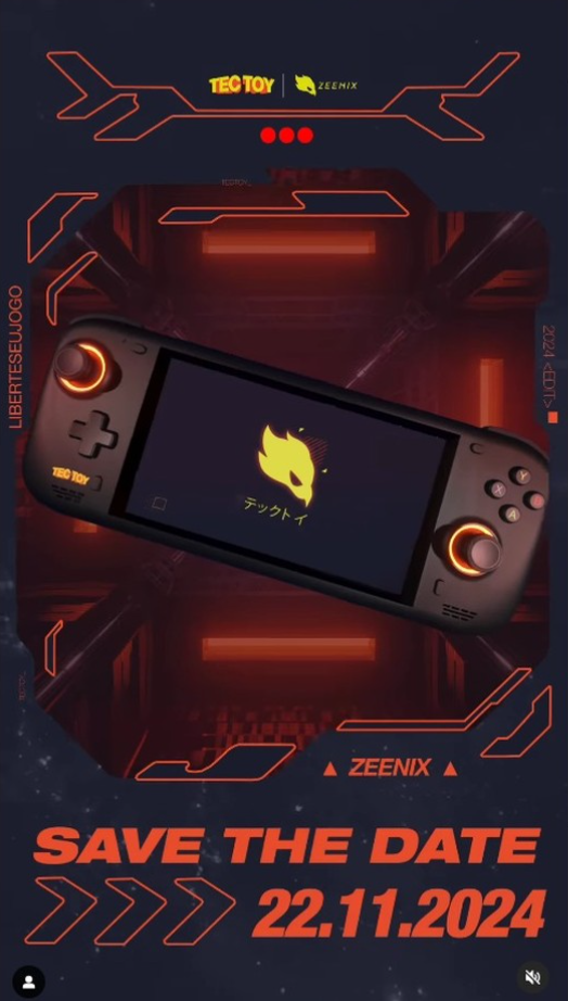 Console portátil da TecToy, Zeenix Lite, já tem data de pré-venda 1 Zeenix Lite