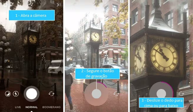 Tutorial: Como usar o recurso de zoom nos Stories do Instagram 1 Como dar zoom nos seus stories do Instagram