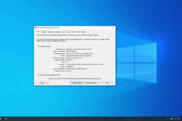 configuração do computador