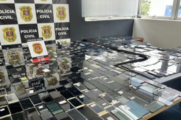 Polícia Civil apreende 16 mil celulares roubados