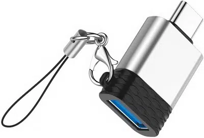 5. Adaptador OTG USB 3.0 Tipo-C para USB-A