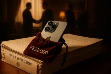 Imagem representando o "vale iPhone"