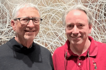 Bill Gates e Linus Torvalds