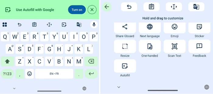 Novo autofill do Gboard deixa o preenchimento de formulários instantâneo no Android 1 1 69