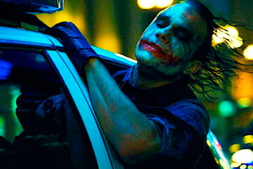 Cena do Coringa em Batman: O Cavaleiro das Trevas, um dos 10 melhores filmes de todos os tempos segundo o IMDb
