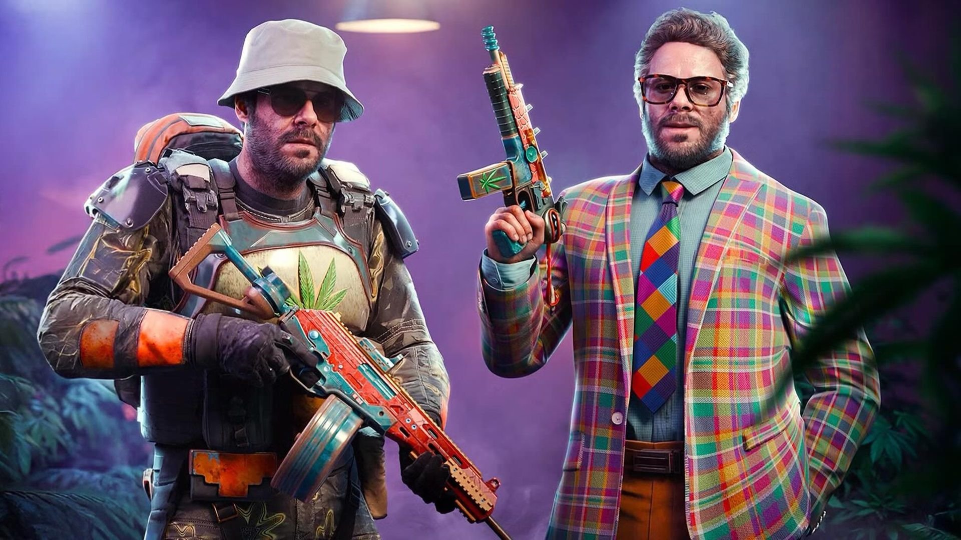 Operador em traje militar futurista de Call of Duty Black Ops 7, ilustração conceitual