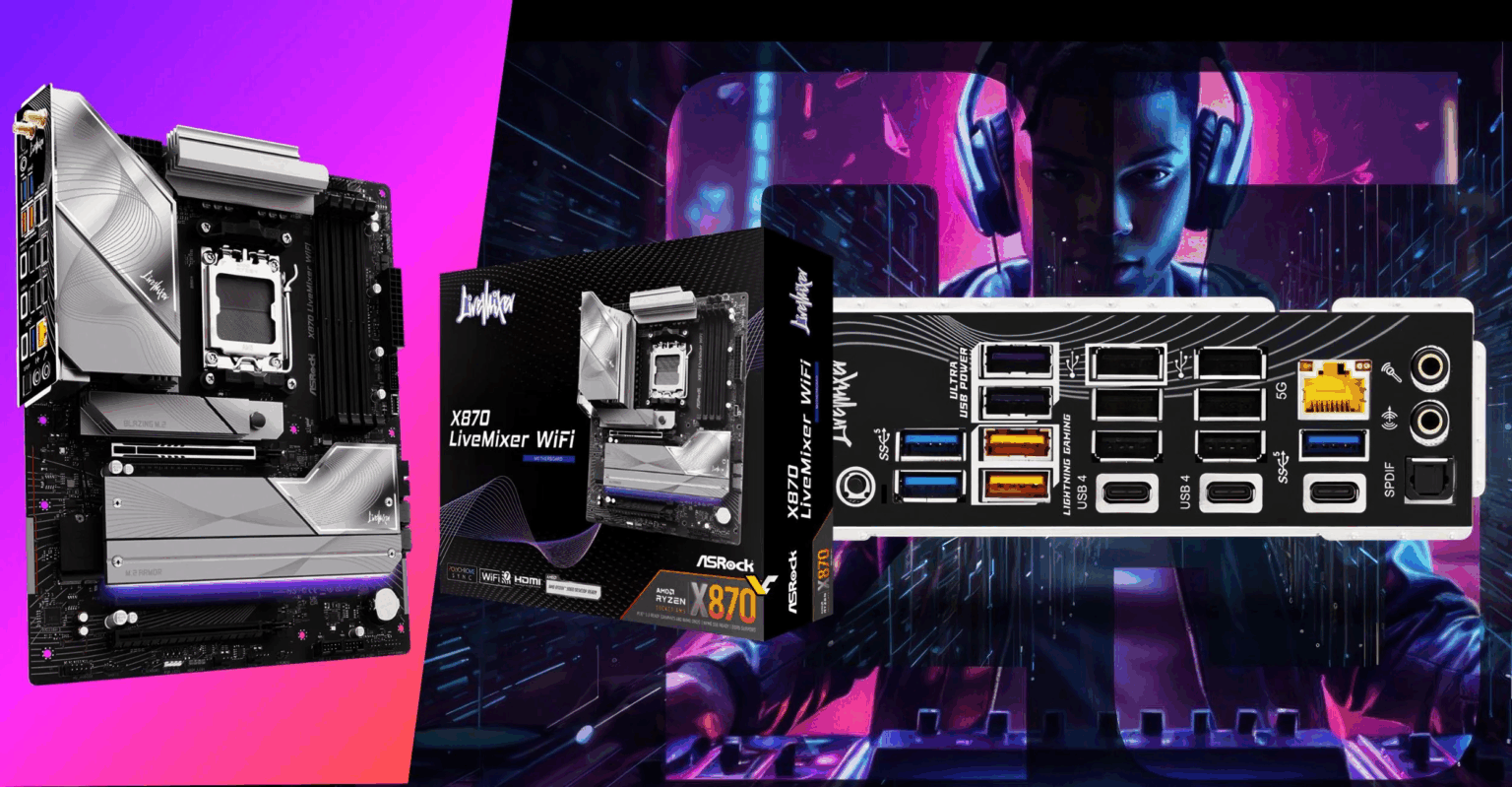 ASRock X870 LiveMixer