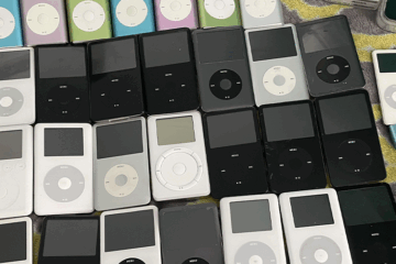 coleção de iPod