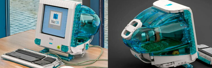 iMac G3 feito em LEGO