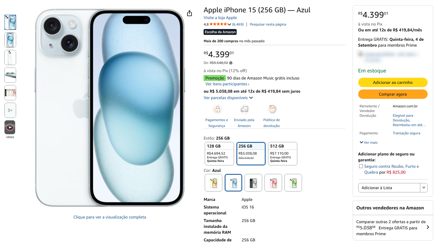 iPhone 15