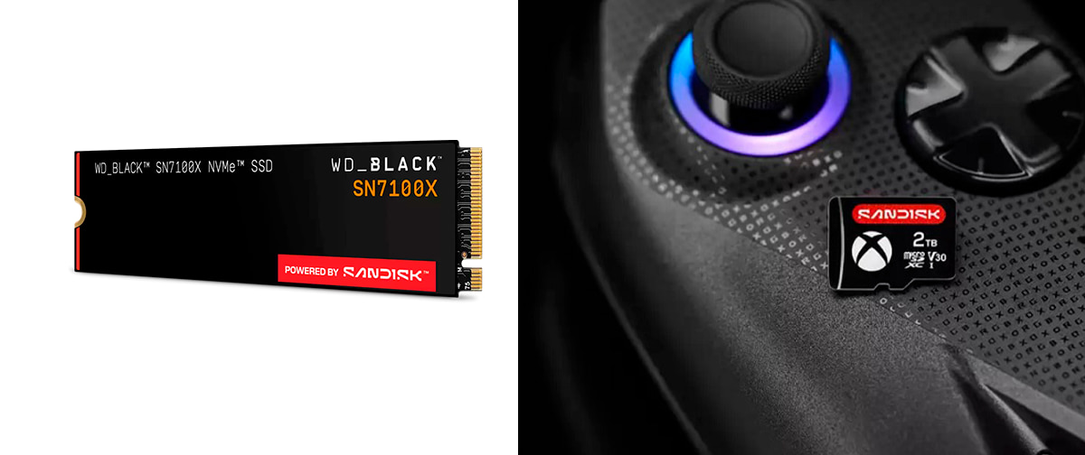 SanDisk lança SSDs e microSDs oficiais para o ROG Ally X da ASUS