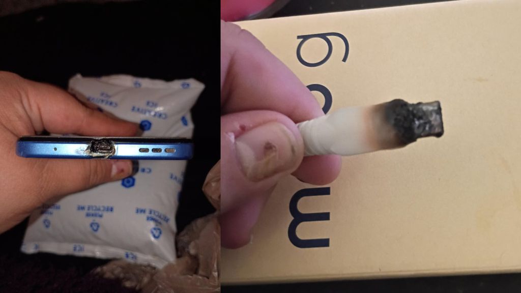 Moto G Play 2024 quase causa incêndio por causa de um cabo barato
