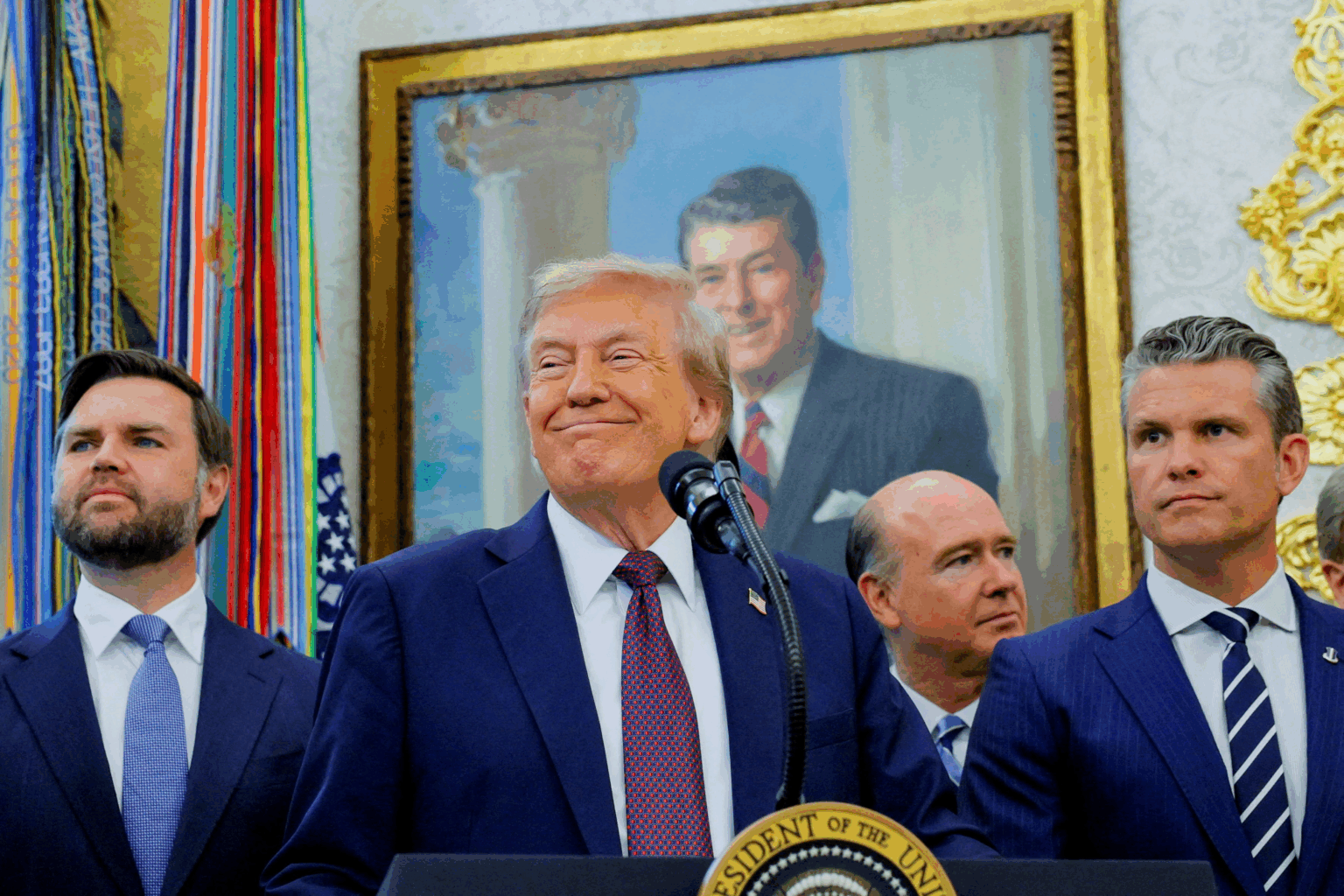 vídeo falso de Trump