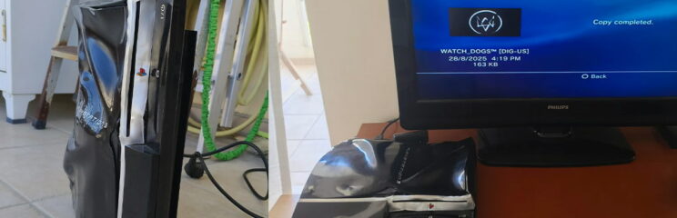ps3 derretido