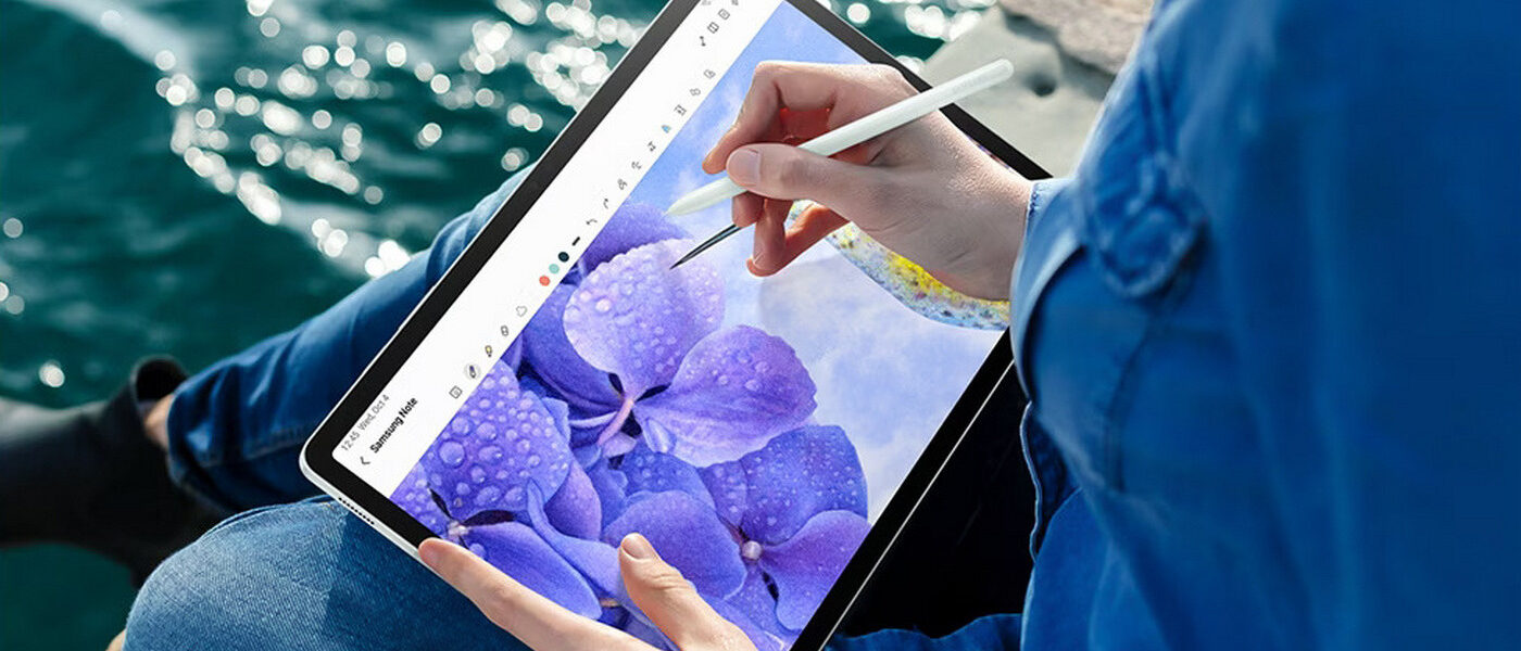 Galaxy Tab S9 FE 128GB e 6GB de RAM está com quase R$ 1.000 de