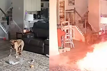 Cachorro morde bateria de notebook e causa incêndio em casa nos EUA
