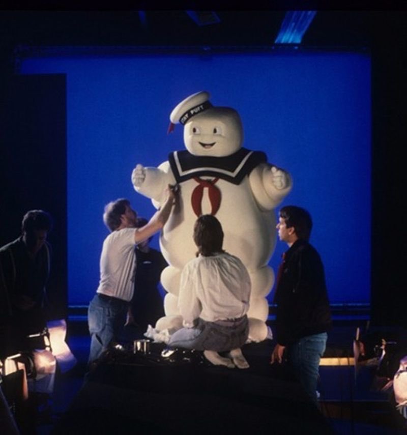 O Marshmallow gigante de Ghostbusters: os truques e detalhes por trás de uma das cena mais icônica dos anos 80 6 FurlDWRXgAA 3yZ