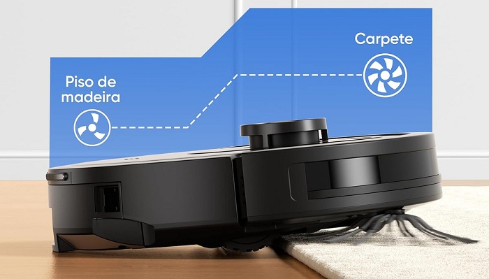 Aspirador de pós EZS E10 está por R$ 999 com mapeamento e recursos premium. Confira! 3 2 71